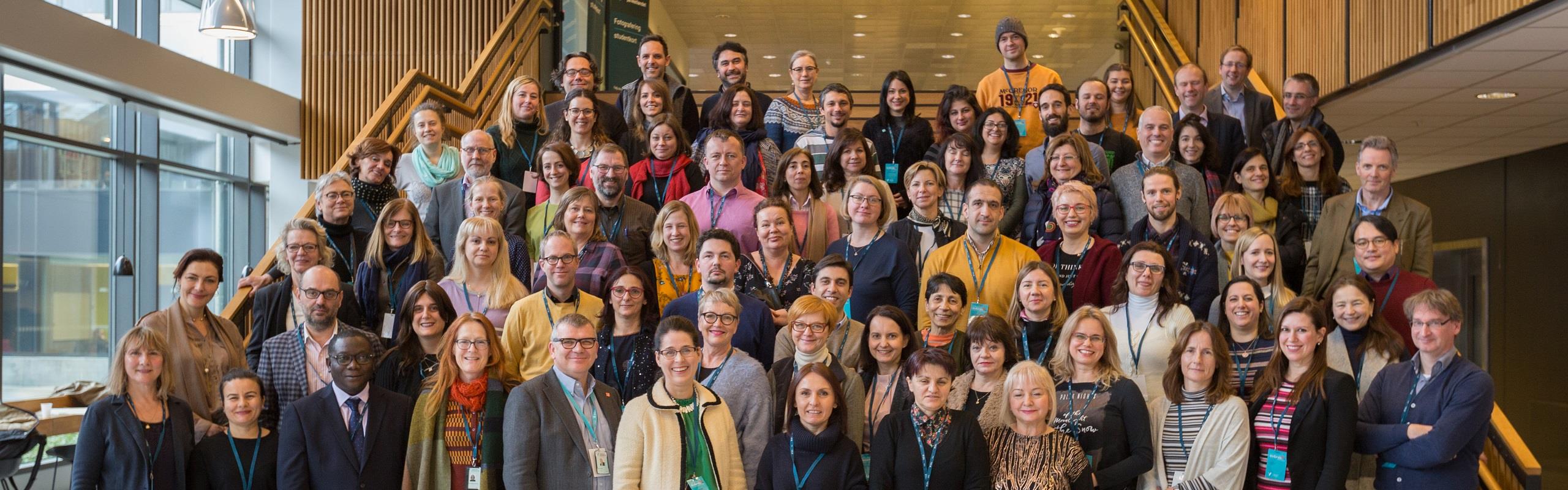 Deltakere i EVBRES-prosjektet samlet i 2019