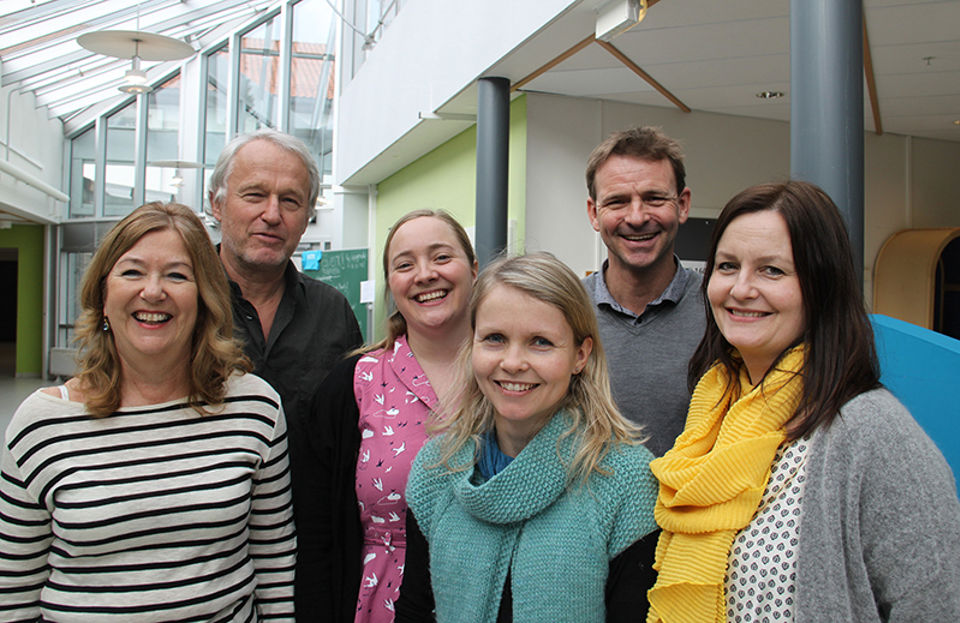 Vigdis Vangsnes, Knut Steinar Engelsen, Kirsti Aksnes, Katrine Borgenvik, Sigurd Sandvold og Ingrid Grønsdal