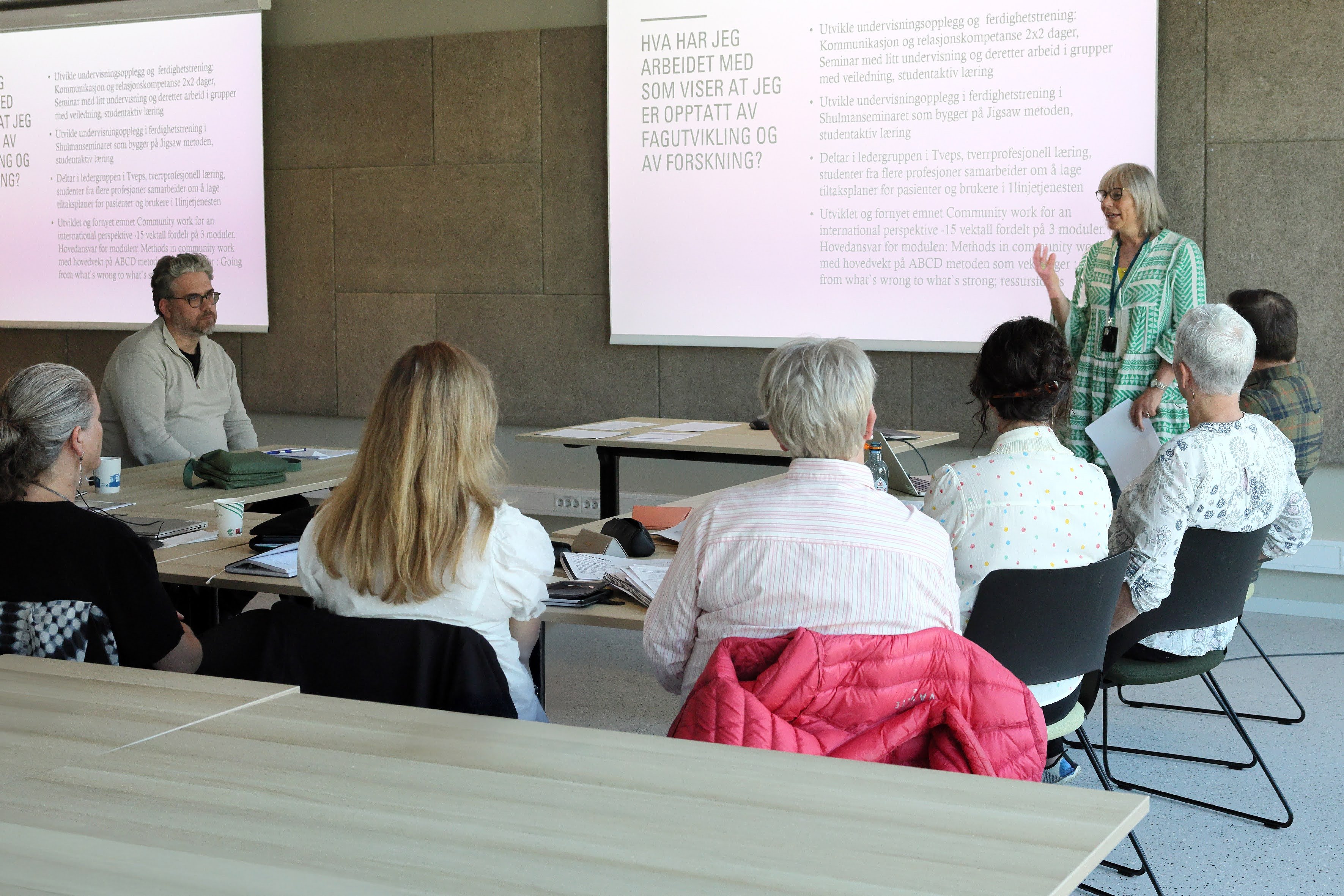 Bilde frå sesjon på samlinga