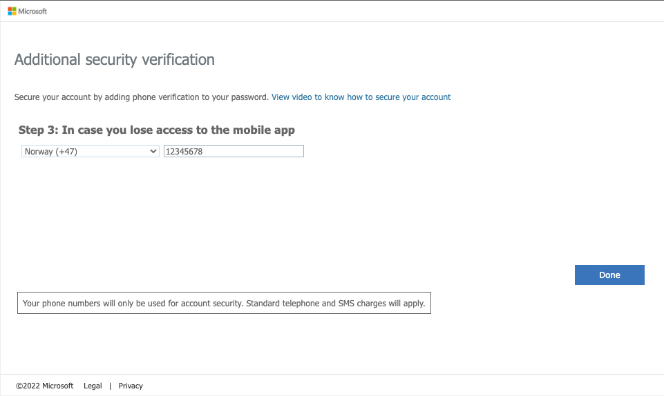 HVL SILAF additional security verification 2