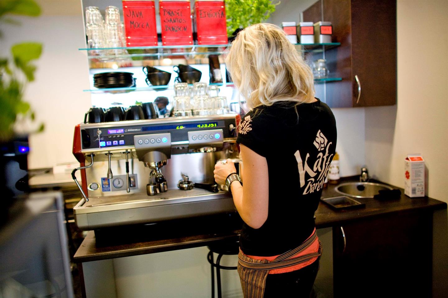 Kaffebaren på campus Haugesund