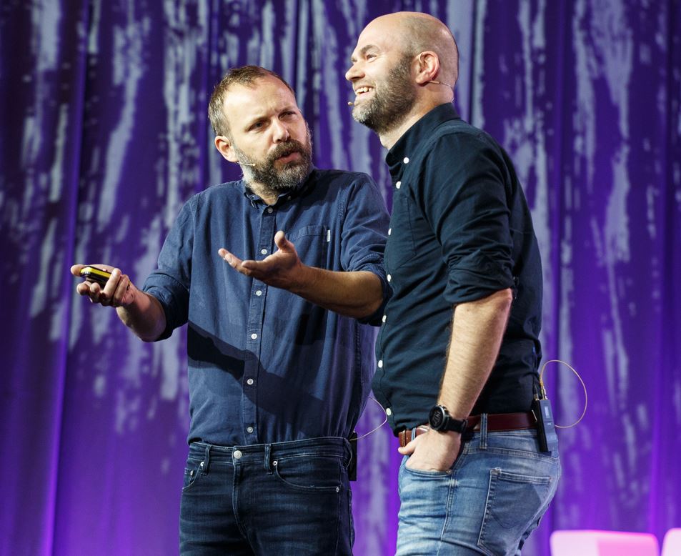bilde av Sveinung Jørgensen and Lars Jacob Tynes Pedersen 
