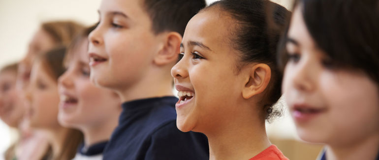 Barn som synger i kor