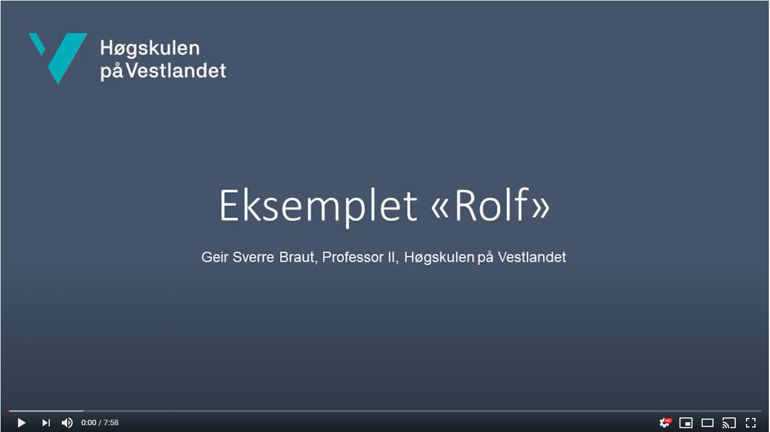 Eksempelet Rolf