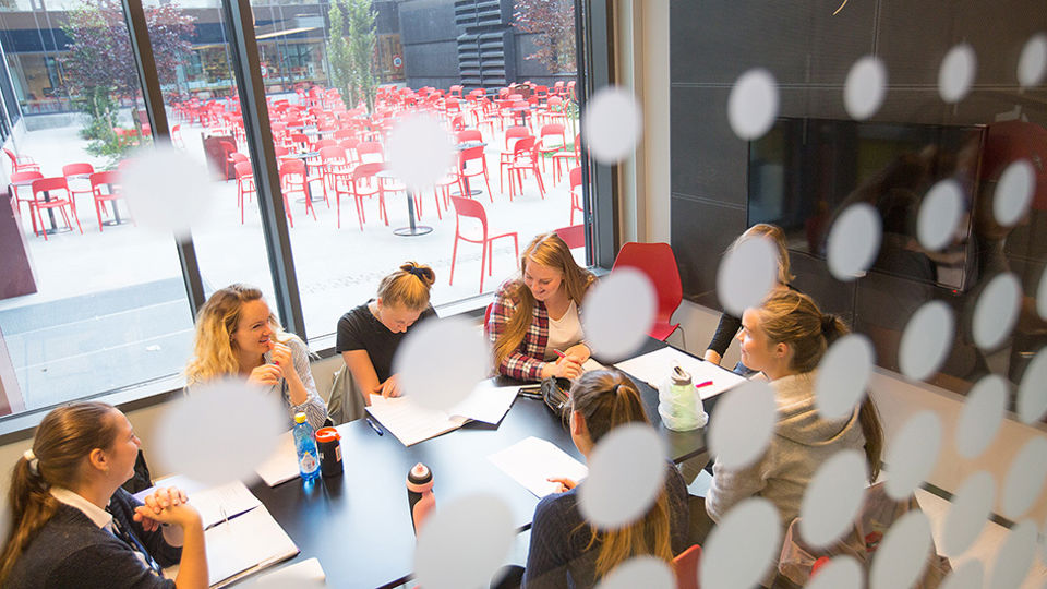 Grupperom på Campus Bergen. 