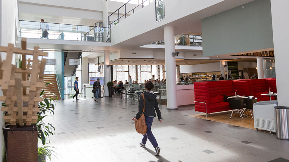 Inngangsparti, campus Haugesund