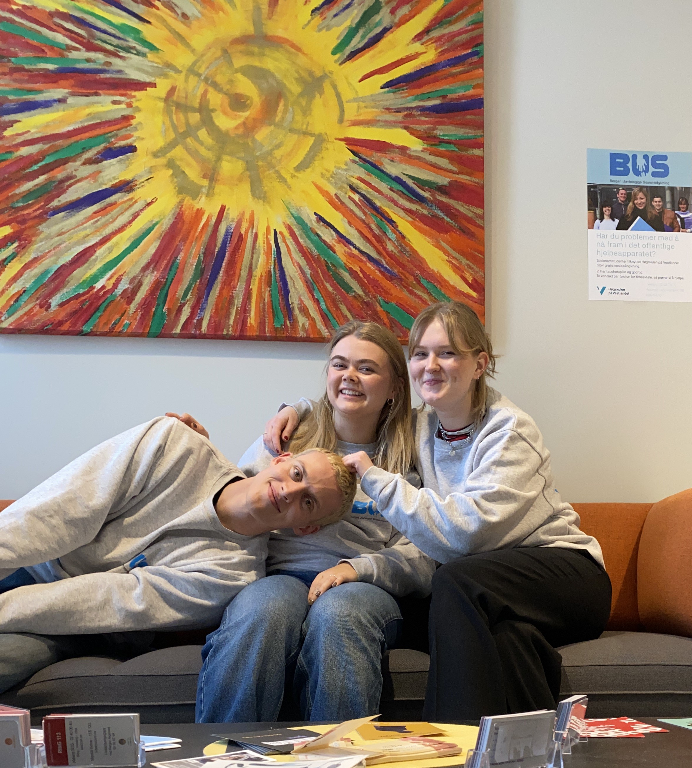 Julian, Tuva og Julie