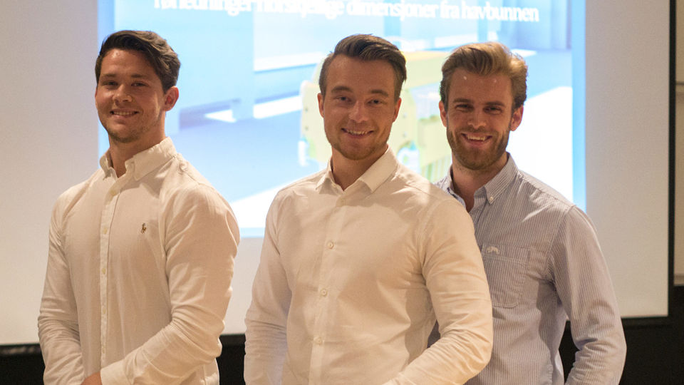 3 ingeniørstudenter