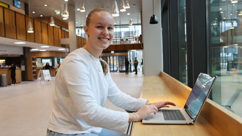Ingeniørstudent Nynke Hoekstra.